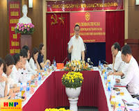 Bí thư Thành ủy Hoàng Trung Hải làm việc với Quỹ Đầu tư phát triển thành phố Hà Nội